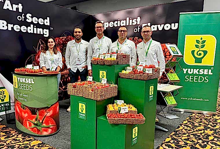 Yüksel Tohum Fas Domates Kongresinde yoğun ilgi gördü!