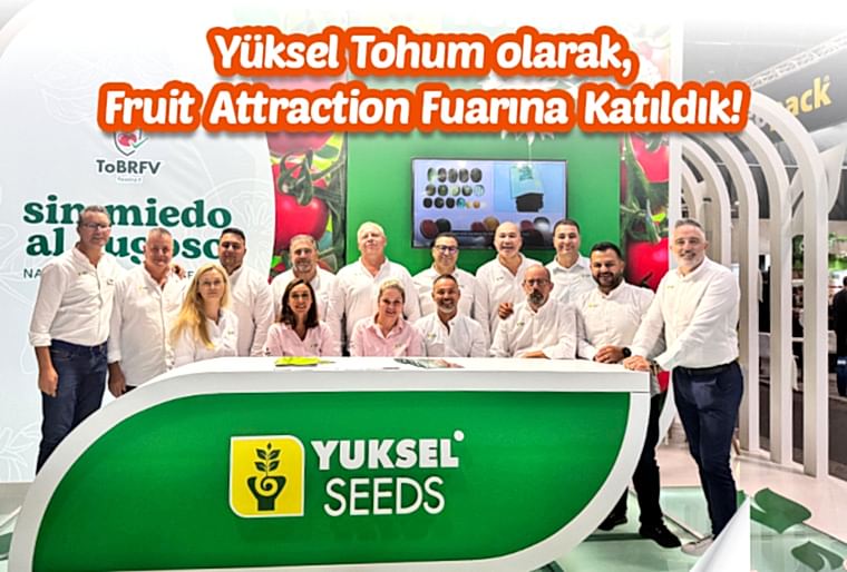 Yüksel Tohum olarak, Fruit Attraction Fuarına Katıldık!