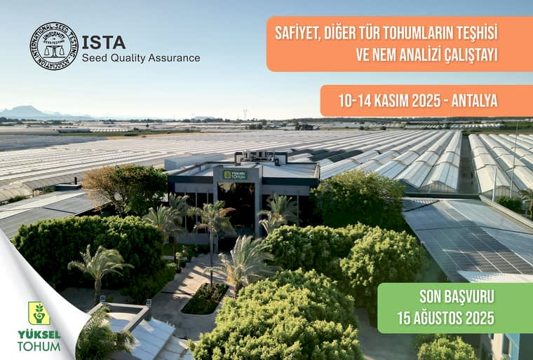 ULUSLARARASI ISTA ÇALIŞTAYINA EV SAHİPLİĞİ YAPIYORUZ!